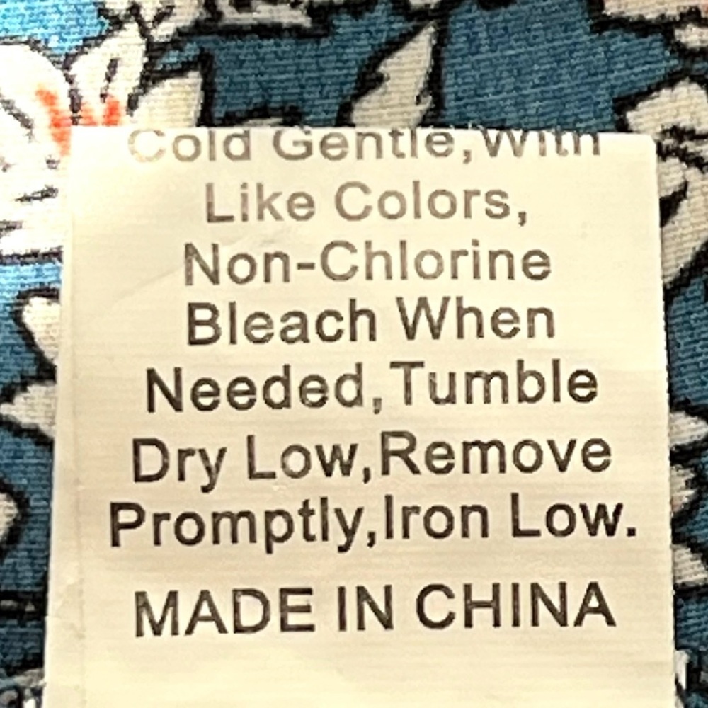 Pretty Garden Women’s Floral Cottagecore Wrap Teal Dress Size Small - Picture 12 of 13